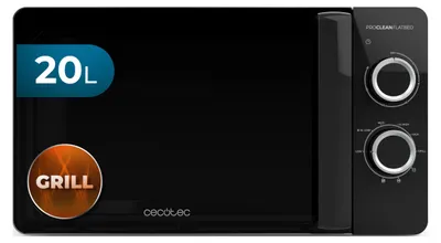 Produktbild von Cecotec Mikrowelle mit Grill Proclean 3130 Flatbed, Kapazität 20L, 700 W