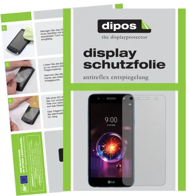 Produktbild von 2x Schutzfolie für LG X power 3 matt Displayschutzfolie Folie Display Schutz
