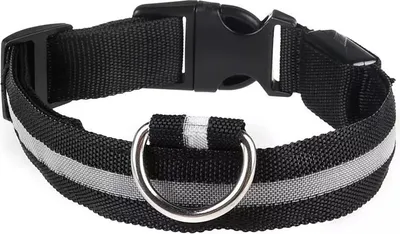 Immagine prodotto di Collare per cani a LED a maglia/nero M
