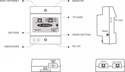 Obrázek produktu pro IP modul video zvonků Zoneway ZW-IP