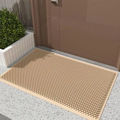 Productafbeelding van Famanu antislipmat XXL - Waterbestendig, wasbaar, 43 x 76 cm - Khaki