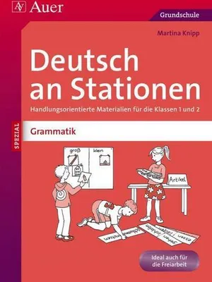 Immagine prodotto di Deutsch an Stationen Spezial Grammatik 1-2