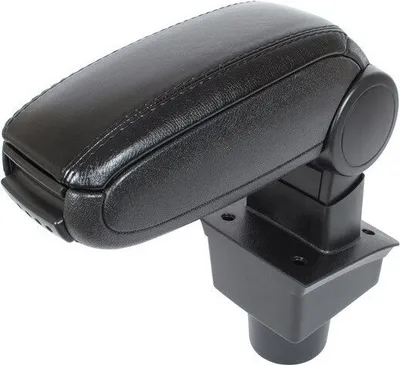 Obrázok produktu pre Stredová lakťová opierka CLAPPABLE kožená čierna pre VW Passat 3C B6 od 2005-2010