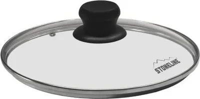 Produktbild von STONELINE® Glasdeckel 18 cm | Schwarz