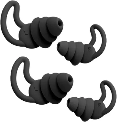 Produktbild von Ohrstöpsel für Schlaf, Spiral Silikon, 2 Paar, 37 dB Geräuschreduzierung, Weich, für Arbeit und Konzerte
