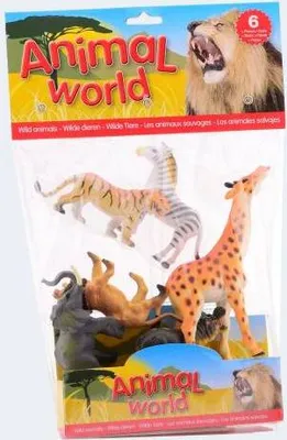 Produktbild von playset Tierwelt sechsteilige 12 cm