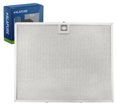 Image de Filtre métallique Alapure, compatible avec le modèle Roblin 133.0261.220, dimensions 253x314 mm