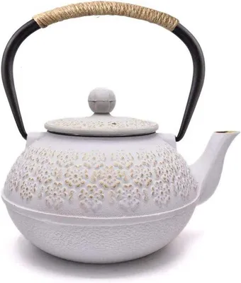 Produktbild von Famanu Teekanne Japanische Tetsubin mit Infuser - 800ml