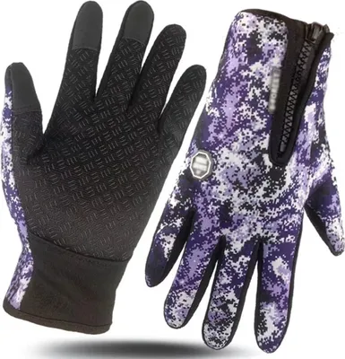 Produktbild von Universelle Sporthandschuhe in Lila / Weiß KP37703