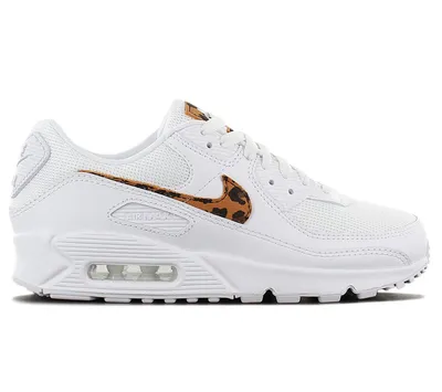 Produktbild von Nike Air Max 90 AX Leopard (W) - Damen Schuhe Weiß DH4115-100 , Größe: EU 41 US 9.5