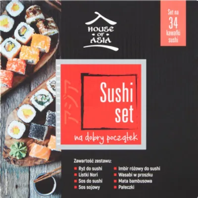 Obrázok produktu pre Sushi štartovací set pre 2–4 osoby – kompletný balík na prípravu maki, nigiri a misiek doma