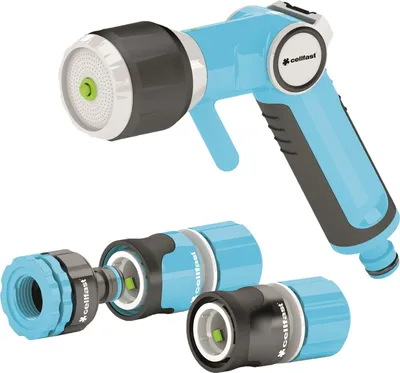 Produktbild von Cellfast Bewässerungsatz ERGO mit multifunktionaler Pistolenbrause 3/4"