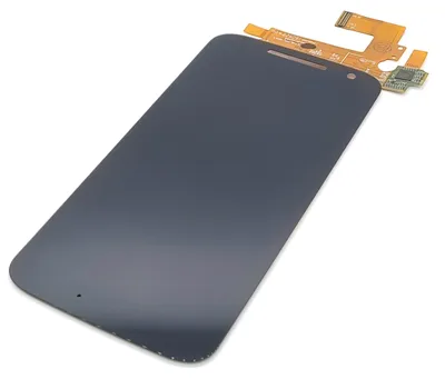 Produktbild von LCD-Bildschirm mit Touchscreen-Digitizer für Motorola Moto G4 in Schwarz