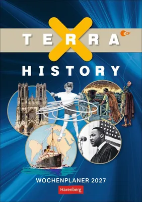 Produktbild von Harenberg Wochenplaner 2027 Terra X History 25x35,5cm
