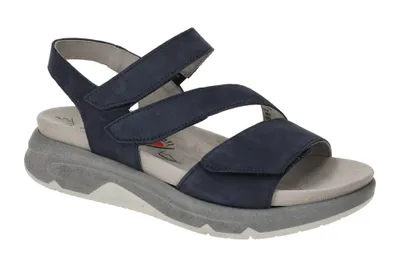Produktbild von Gabor ROLLINGSOFT Damen Sandale - Sandaletten blau Freizeit NEU