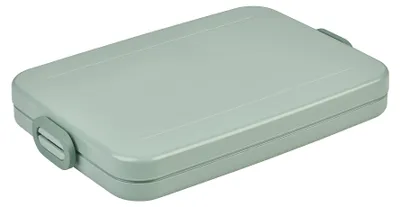 Produktbild von Mepal Lunchbox Brotdose Flat - Nordic sage - für 4 Scheiben Brot geeignet