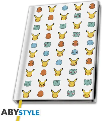 Image de Carnet de notes Pokémon A5 - Premier Pokémon