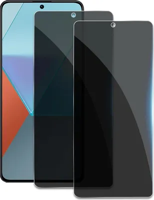 Zdjęcie produktu dla zestaw 2 folii antyszpiegowskich do ekranu Xiaomi Redmi Note 13 Pro o twardości 9H