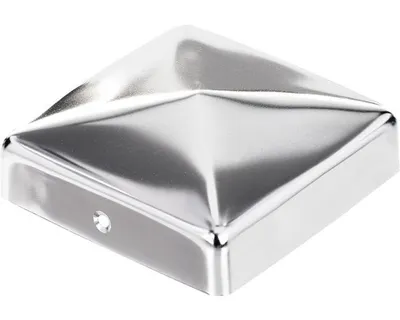 Immagine prodotto di GAH Alberts tappo per palo 90x90mm angolare piatto VA ma - 327071