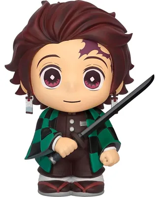 Obrázek produktu pro Pokladnička s figurkou Tanjiro Kamado ze série Demon Slayer: Kimetsu no Yaiba, výška 20 cm