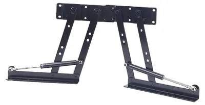 Produktbild von Pneumatischer Tischlift-Halter, 100 lbs Tragfähigkeit, langlebige Stahlkonstruktion, schwarz