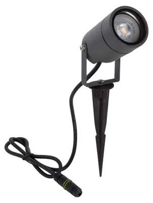 GU10 Grondspot Aluminium 5W Warmweiß IP65 320° verstellbar