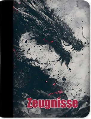 Produktbild von Kinder Zeugnismappe, Zeugnis Ordner A4, Drache