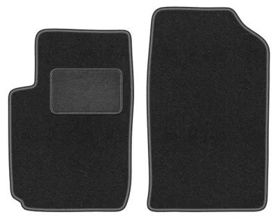Immagine prodotto di Tappetini anteriori in moquette per Citroen Xsara Picasso 1997-2010 (monovolume) – 2 pezzi, grigio grafite, su misura – Wielganizator LUX