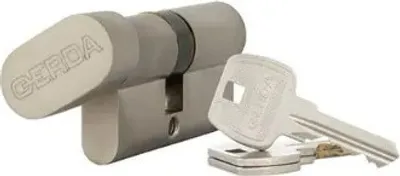 Zdjęcie produktu dla Wkładka gerda gałka 35-30mm nikiel