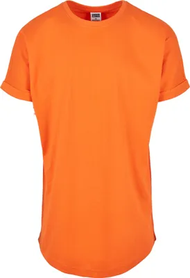 Produktbild von Urban Classics - SHAPED Long Turnup Tee orange - M