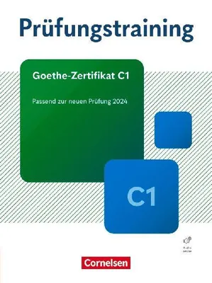 Produktbild von Prüfungstraining DaF Goethe-Zertifikat C1 - Übungsbuch mit Lösungen und Audios als Download