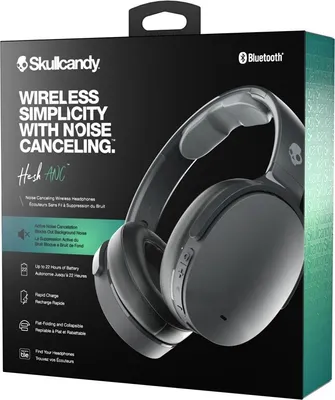 Produktbild von Skullcandy Hesh Kopfhörer, Bluetooth 5.0, ANC, Schwarz