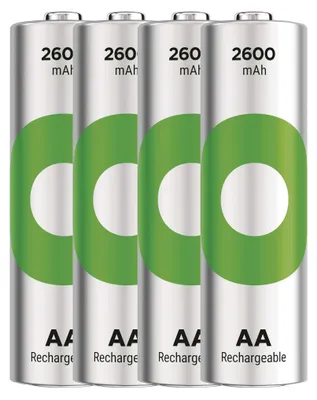 Nabíjecí baterie GP ReCyko 2600 AA (HR6), 4 ks
