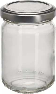 Obrázok produktu pre Zaváracie poháre so strieborným viečkom 156 ml, TO53, 6 ks