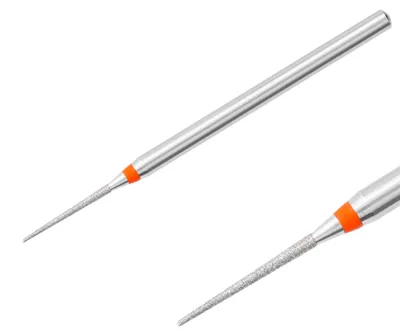 Produktbild von Diamantfräser Fräseraufsatz Bohrer Spitzkegel Fein Schleifer Maniküre (roter Ring)
