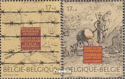 Produktbild von Briefmarken Belgien 1997 Mi 2734-2735 (kompl.Ausg.) postfrisch Museen