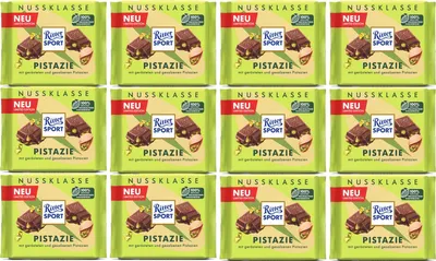 Produktbild von Ritter Sport Pistazien (12x 100gr)