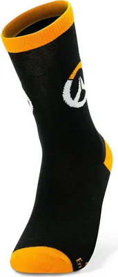 Produktbild von OVERWATCH - Socks - Black & Orange - Logo