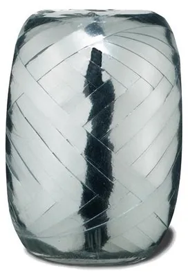 Produktbild von Geschenk oder Ballonband Silber Metallic 5mm 20 Meter
