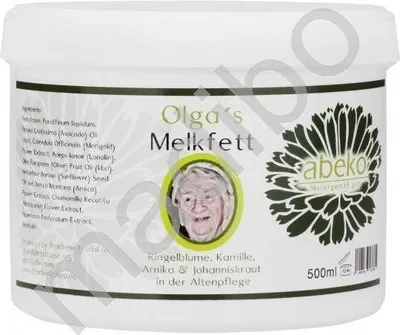 Obrázek produktu pro Mléčný tuk Abeko Olga pro namáhanou pleť, 500 ml, hydratační