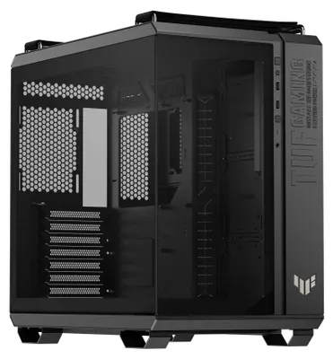 Zdjęcie produktu dla ASUS TUF GAMING GT502 Horizon TG ARGB Black, Midi Tower, PC, Czarny, ATX, micro ATX, Mini-ITX, Gaming, 16,3 cm