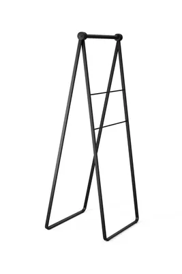 Produktbild von Stewi TMR30, Stummer Diener, Aluminium, Schwarz, Klassisch, Schwarz, Gummi
