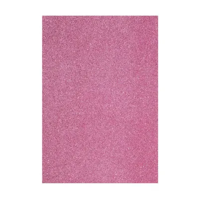 Image de Vaessen Creative, mousse de 2 mm, format A4, 10 pièces, pailletée, rose