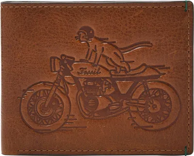 Produktbild von FOSSIL Geldbörse Bronson Bifold Cat Medium Brown braun