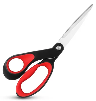 Produktbild von Linkshänder-Nähschere, robuste Mehrzweck-Schneiderschere, Klingen aus Edelstahl und komfortabler Griff, geeignet für verschiedene Stoffe, 22,9 cm
