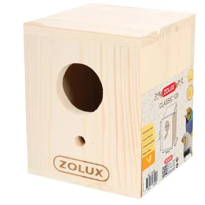 Obrázok produktu pre Hniezdna búdka pre vtáky 100x100x125mm Zolux