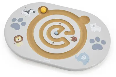 Produktbild von Holz Balancier-Labyrinth Spielbrett 450x300x50mm für Kinder ab 4 Jahren