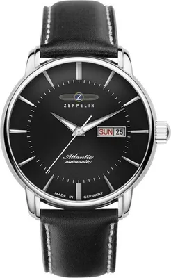 A studio shot of a men's wristwatch.