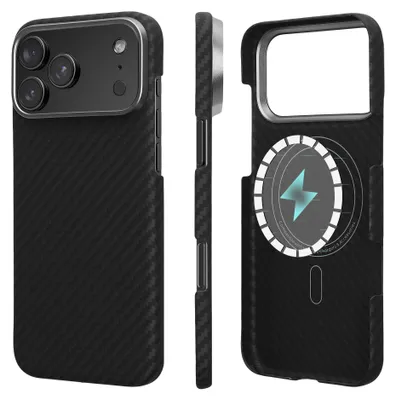 Imagen del producto de kwmobile KLB000026HW001C, funda, para Apple, iPhone 17 Pro Max, iPhone 18 Pro Max, color negro