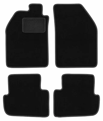 Immagine prodotto di Tappetini in moquette per Saab 9000 1984-1991 (berlina) – set 4 pezzi, neri, su misura – Wielganizator LUX
